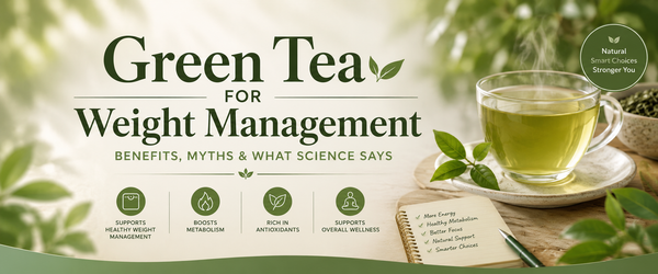 Green Tea for Weight Management: Benefits, Myths & What Science Says - Harbalplus.in