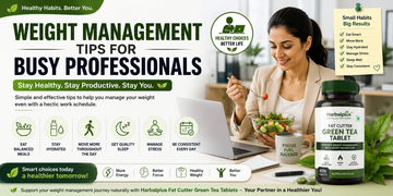Weight Management Tips for Busy Professionals - Harbalplus.in
